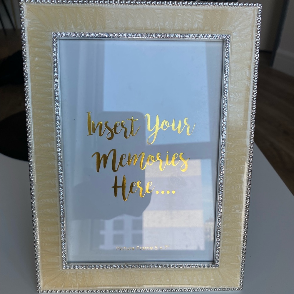 Rhinestone picture frame